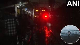 Mumbai Rains woman drowns in open drain