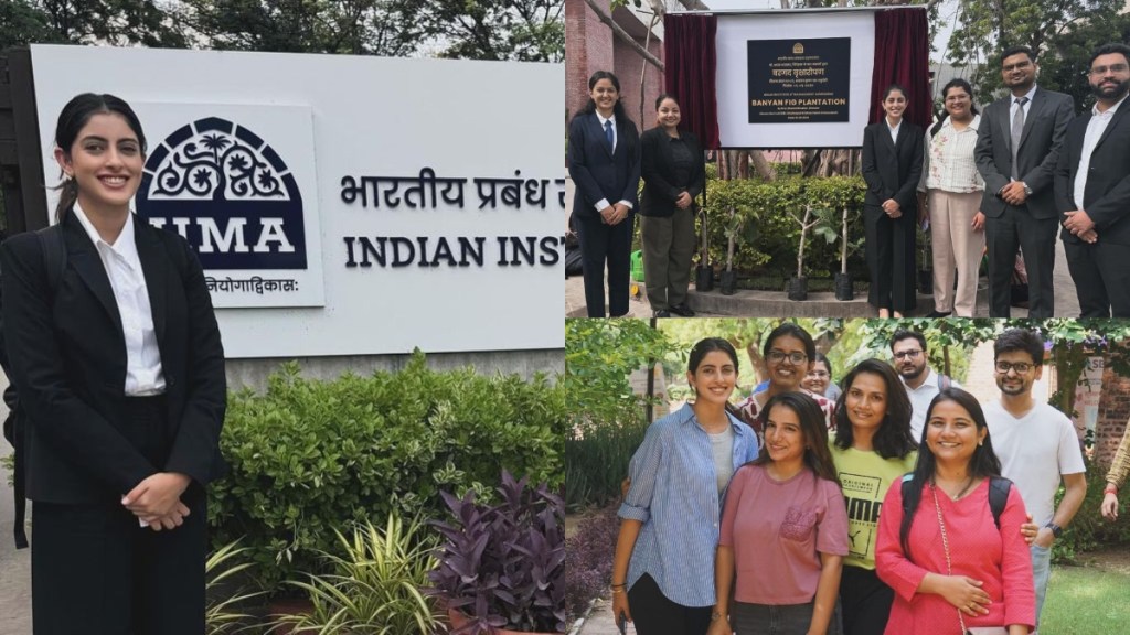 Navya Naveli Nanda joins IIM Ahmedabad Navya Naveli Nanda joins IIM Ahmedabad