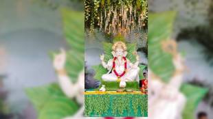 eco-friendly Ganeshotsav organized in educational area of Savangi