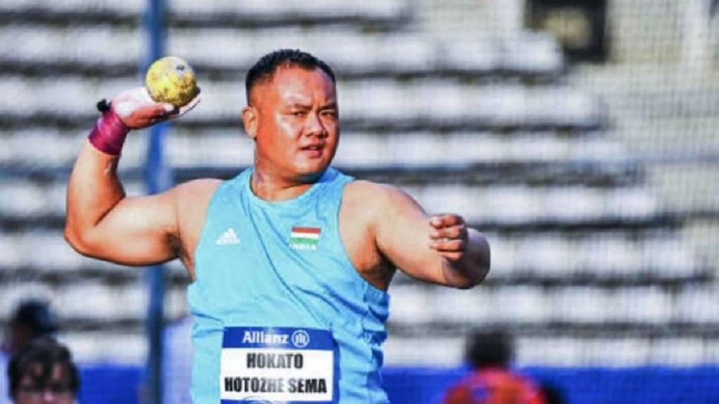 Paralympics 2024 Who is Hokato Sema Win Bronze in Mens Shot Put F57 in marathi Paralympics 2024 Who is Hokato Sema Win Bronze in Mens Shot Put F57 in marathi