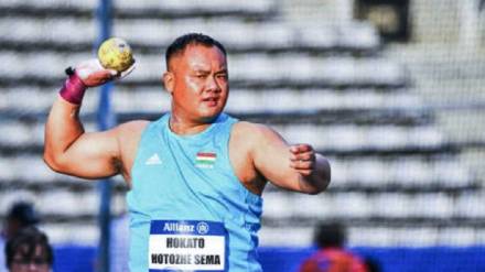 Paralympics 2024 Who is Hokato Sema Win Bronze in Mens Shot Put F57 in marathi Paralympics 2024 Who is Hokato Sema Win Bronze in Mens Shot Put F57 in marathi