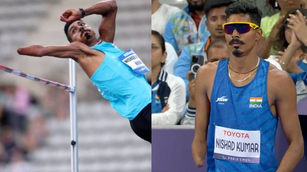 Nishad Kumar Won Silver Medal In High Jump Paris Paralympics 2024