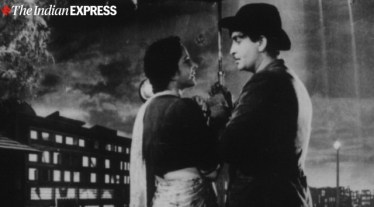 Raj Kapoor and Nargis in Shree 420