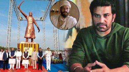 Sharad Kelkar On Chhatrapati Shivaji Maharaj Statue Sharad Kelkar On Chhatrapati Shivaji Maharaj Statue