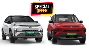 TATA Electric Car Discounts on Nexon EV, Punch EV, and Tiago EV models in Marathi