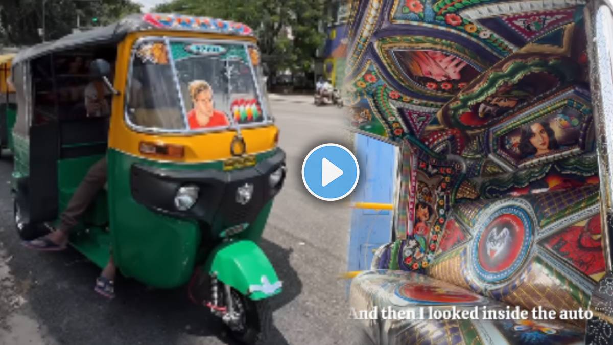 auto Rickshaw driver spend Lakhs Of Rupees To Create This Bengaluru ...