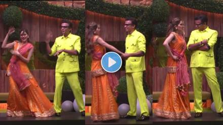 Bigg Boss Marathi Abhijeet Nikki Dance Video