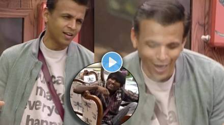 bigg boss marathi abhijeet sawant mimic Shahrukh khan bigg boss marathi abhijeet sawant mimic Shahrukh khan