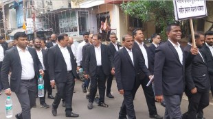 vasai lawyer association protest
