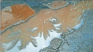 navi Mumbai potholes kopar khairane marathi news