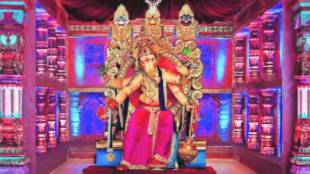 temple painting scenery in ganeshotsav pandals in mumbai this year