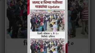 High Rush at Kalyan station at Central Railway due to Heavy rainfall