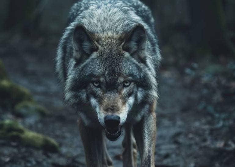 dangerous wolf