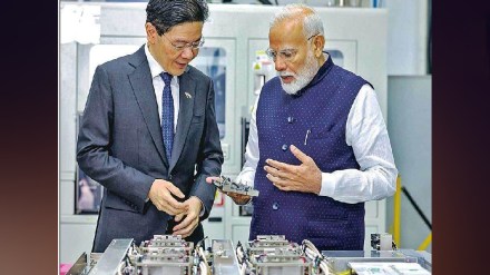 Prime Minister Narendra Modi assertion that he is determined to create Singapores in India