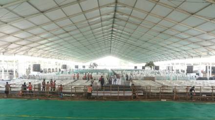 premises of pm narendra modi rally premises of pm narendra modi rally