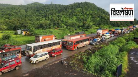 traffic jam, Mumbai Goa highway