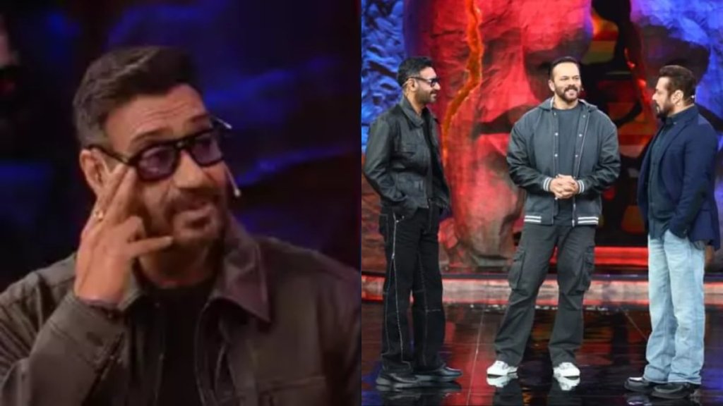 Bigg Boss 18 salman khan and ajay devgn discussed a past eye injury from action scene in singham again | Bigg Boss 18 salman khan and ajay devgn discussed a past eye injury from action scene in singham again |