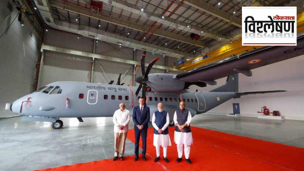 C-295 aircraft, Indian Air Force, military plane C-295 aircraft, Indian Air Force, military plane