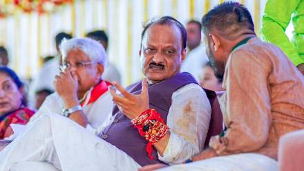 Devendra Bhuyar and Ajit pawar