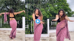 Bigg Boss Marathi Season 5 Fame Jahnavi Killekar Dance on Zara sa jhoom loon main song