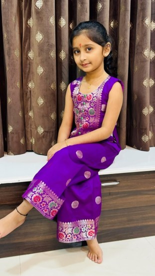 Myra Vaikul Dasara 2024 Family Photos