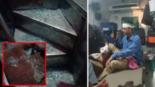 Stone pelting on Samruddhi Highway, the driver averted a terrible accident,