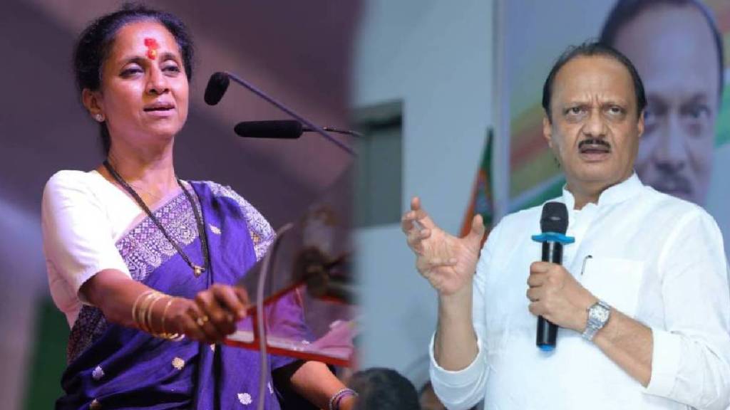 Supriya Sule On Ajit Pawar Supriya Sule On Ajit Pawar