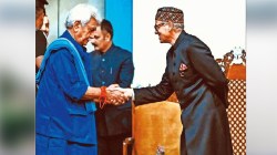 ओमर अब्दुल्ला यांना मुख्यमंत्रीपदाची शपथ