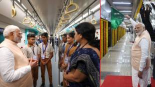 PM Modi Inaugurates Mumbai Metro 3 BKC To Aarey see photo