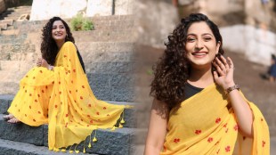 Pallavi Patil Diwali 2024 Saree Look