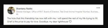 Shantanu Naidu On Ratan Tata