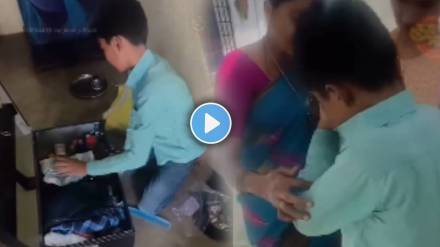 Viral Video Shows Village Boy is preparing to go hostel Viral Video Shows Village Boy is preparing to go hostel