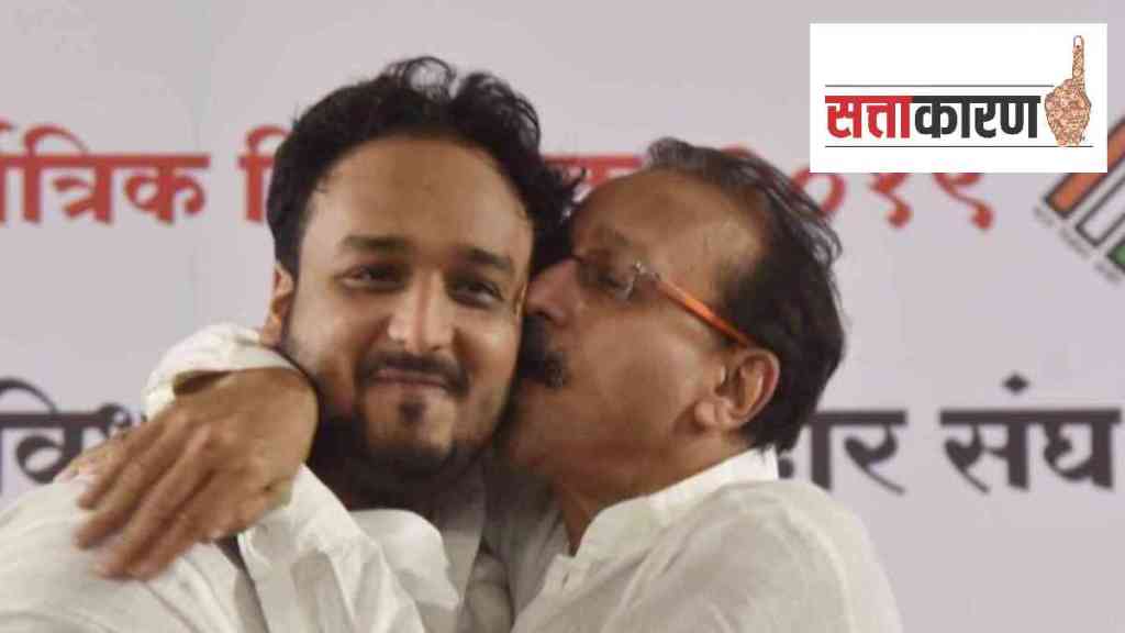 Bandra East Former Congress MLA Zeeshan Siddique (left). (Photo Credit: Instagram/Zeeshan Siddique )