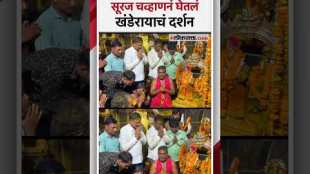 suraj chavhan visited khandoba temple after winning the Bigg Boss trophy