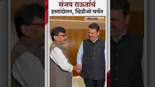 Devendra Fadnavis meets Sanjay Raut video viral
