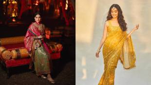 Stylish traditional outfit for Diwali