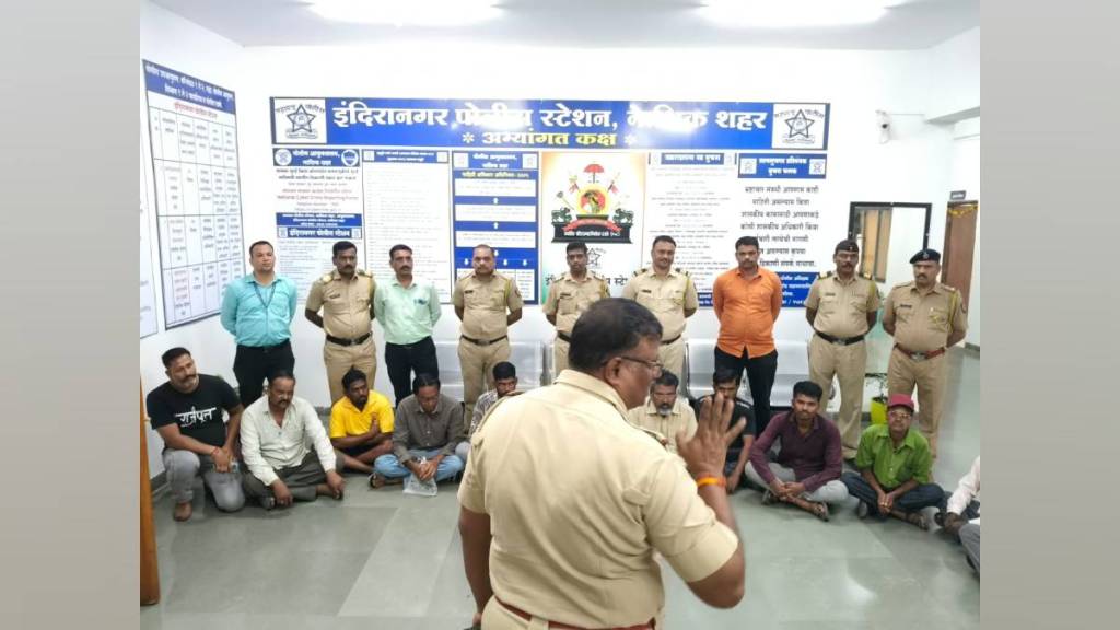 To prevent crimes ahead of elections police conducted criminal investigation campaign in nashik To prevent crimes ahead of elections police conducted criminal investigation campaign in nashik