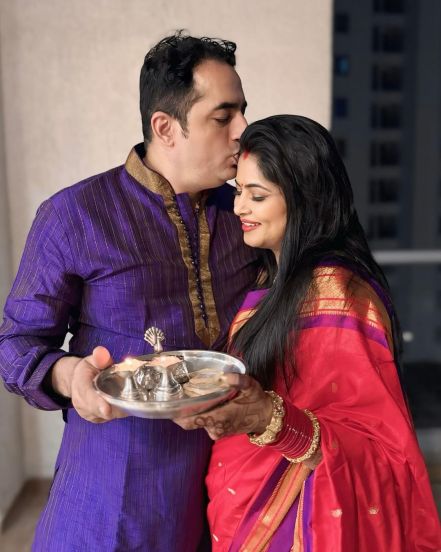 who is Shweta shinde husband Sandeep Bhansali