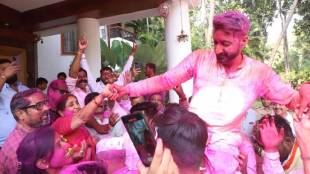 Ajit Pawar's sons, Parth Pawar and Jay Pawar, led the celebrations at Sahayog Bungalow in Baramati