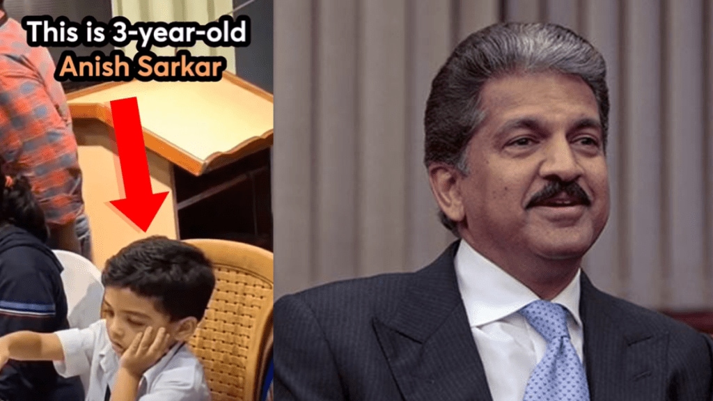 Kolkata’s chess star Anish Sarkar impresses Anand Mahindra Kolkata’s chess star Anish Sarkar impresses Anand Mahindra