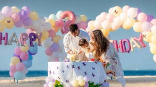 Bipasha Basu Daughter Birthday Celebration