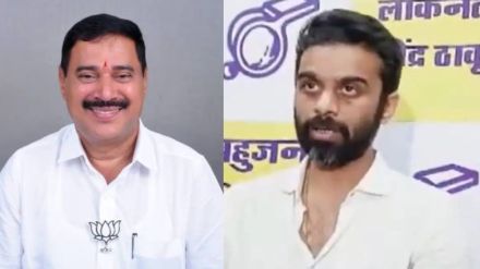 Image ALT: BJP Rajan Naik Win from Nalasopara Kshitij Thakur Defeated