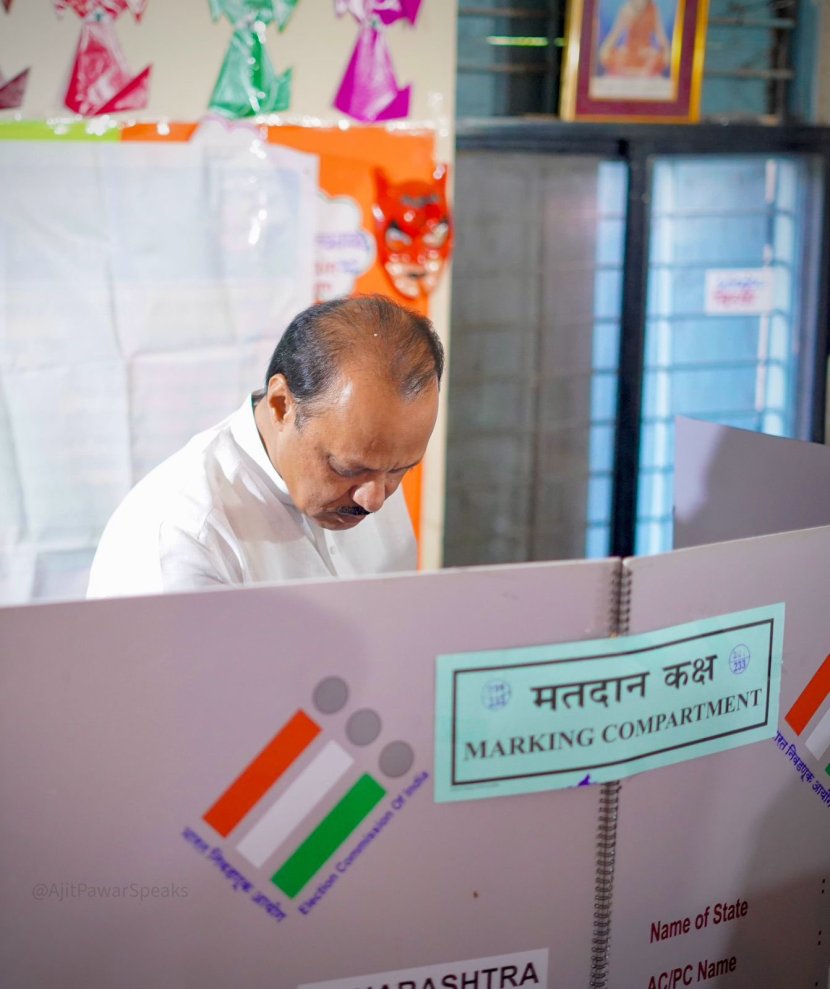 Maharashtra Assembly Election 2024 Politicians Voting