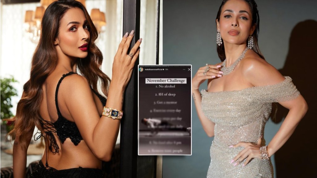 Bollywood actress Malaika Arora shares her 9 health goals for November Bollywood actress Malaika Arora shares her 9 health goals for November