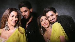 NikBaaz poses cute couple poses and shares on Instagram post goes viral