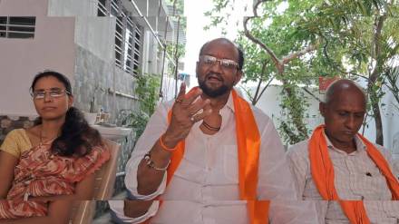 Sale of Jagannath Baba Sansthans land without permission Former MLAs allege against Mahavikas Aghadi candidate Sale of Jagannath Baba Sansthans land without permission Former MLAs allege against Mahavikas Aghadi candidate