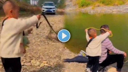 little boy grasped the snake Viral Video little boy grasped the snake Viral Video