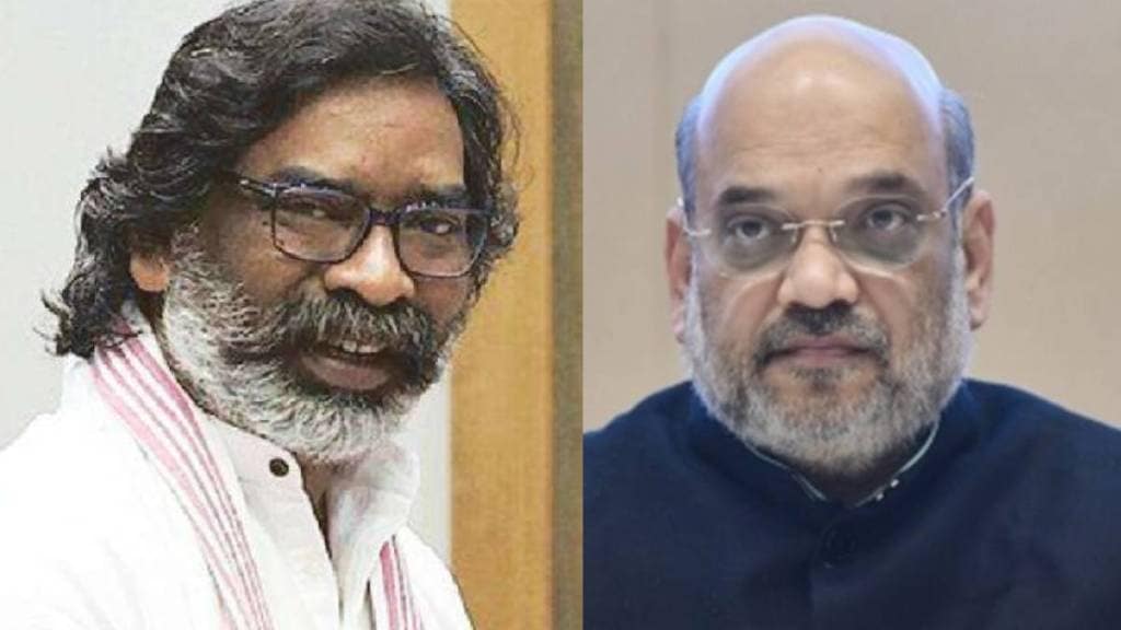 हेमंत सोरेन व अमित शहा (छायाचित्र - लोकसत्ता ग्राफिक्स टीम)
