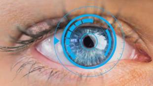 due to mobile use and of and less outdoor sports are causing myopia in many children