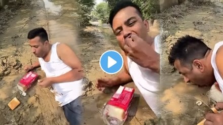 Puneet Superstar eating bread with mud shocking video goes viral Puneet Superstar eating bread with mud shocking video goes viral